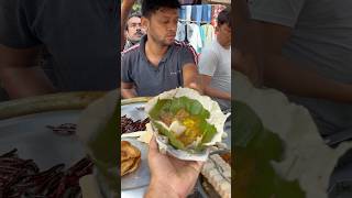 Haridwar Famous Patte Wala Allo Kachori shorts haridwar streetfood [upl. by Serilda]