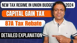 Shocking Changes in Income Tax Laws Union Budget 2024 [upl. by Poree]