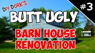 Barn House Renovation  New Doors amp Metal Siding [upl. by Brendon]