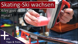 Skating Ski wachsen  Alles was du wissen musst [upl. by Slavin]