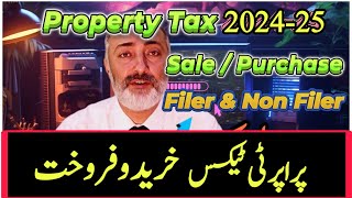 Property Sale Purchase Taxes Budget 2024 25  Wakeel Nama [upl. by Ebeneser]