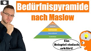 Die Bedürfnispyramide Maslow einfach erklärt mit Beispielen [upl. by Mortimer424]