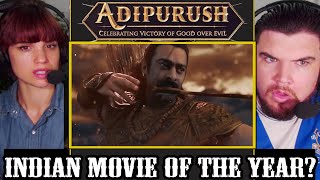 BEST INDIAN MOVIE OF 2023 Adipurush Official Trailer Hindi  Prabhas  Saif Ali Khan  Reaction [upl. by Tessa967]