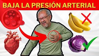 9 mejores ALIMENTOS ricos en POTASIO que debes consumir para Bajar LA PRESION ARTERIAL Nutrición [upl. by Ssilem]