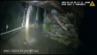 Officer And K9 Shot at During Search BODYCAM [upl. by Eseyt637]