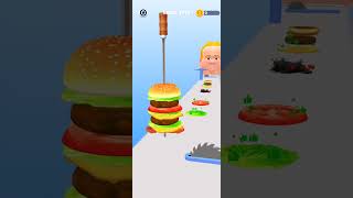 XXL Sandwich 🍔 Make Extra Large Hamburger Cheese Burger part 1918 xxlsandwich viral shortsvideo [upl. by Myra]