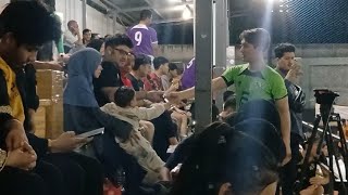 LESTI KEJORA DAN ABANG L HADIR UNTUK SEMANGATI RIZKY BILLAR MAIN BOLA DI LIGA TOBABOY RAMADHAN [upl. by Akemak718]