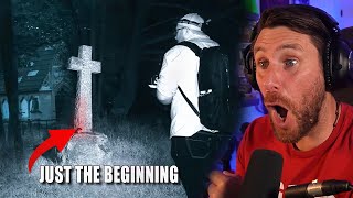 This Video Was Built On A Graveyard  Crazy Ghost Hunt Goes Epic [upl. by Baiss]