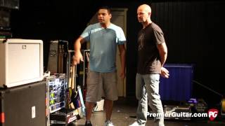 Rig Rundown  Peripherys Misha quotBulbquot Mansoor Jake Bowen Mark Holcomb and Adam Getgood [upl. by Htiduj]