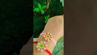 Easy Rakhi making idea  rakhi making rakshabandhan bhai bhairakhi rakhicraft rakhiideas rakhi [upl. by Culberson]