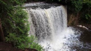 Hoggs Falls Front amp Side Views Flesherton ON July 20 2017 [upl. by Morgen469]