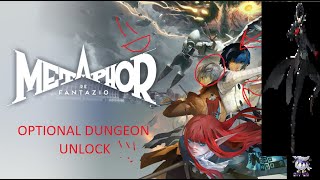 Metaphor ReFantazio Demo Optional dungeon unlock guide [upl. by Loss]