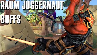 Juggling Opponents with Raums Juggernaut Buffs  Paladins PTS Gameplay [upl. by Aliekat856]