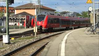 Bahnhof STARNBERG  ICE  BR 423  BR 442  24052014 [upl. by Bate]