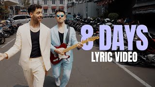 Crash Adams  8 Days Official Lyric Video [upl. by Lello]