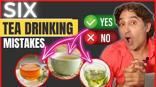 6 TEA DRINKING MISTAKES YOU Are MAKING  TEA [upl. by Atinoj]