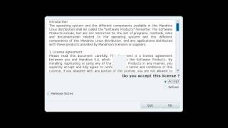 Mandriva Linux Installation [upl. by Nerred730]