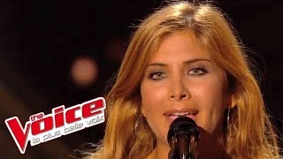 Salwa Al Katrib – Khedni Maak  Aline Lahoud  The Voice France 2014  Blind Audition [upl. by Allard723]