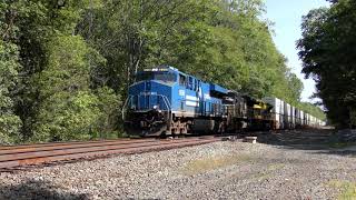 NS 25G at Larimer PA with 8098 and 1069 [upl. by Jacey]