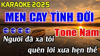 Men Cay Tình Đời Karaoke Tone Nam Karaoke Hoàng Giang 62 [upl. by Hogan]