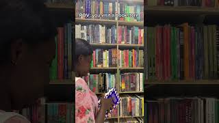 Bookworms in a bookstore be like booktok booktube youtubeshorts bookcommunity [upl. by Elmina]