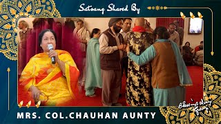 Guruji Satsang Shared by MrsCol Chauhan Aunty  गुरुजी सत्संग  Jai Guruji  🔊 Clear Voice [upl. by Hcnarb]