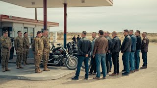 Bikers Mess with the WRONG Soldiers at Gas Station [upl. by Ziagos408]