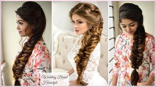 ★ Gorgeous Wedding VOLUMIZED BRAID Hairstyle  Elegant PROM Hairstyle  Messy Romantic Braid [upl. by Colvin]