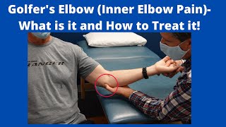 Golfers Elbow Inner Elbow Pain What is it and How to Treat it [upl. by Alegnave]