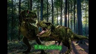 Jurassic world rebirth TRex sibling Fanmade [upl. by Salomi]