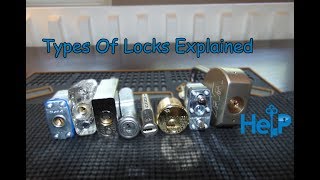 64 Different Types Of Locks You May Encounter While Learning To Pick Locks [upl. by Haram]