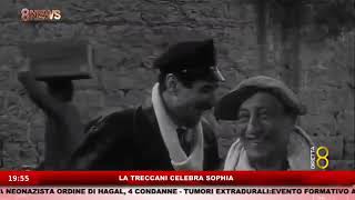 La Treccani Celebra Sophia  8 News [upl. by Spears]