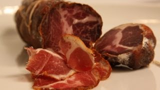 MAKING CAPOCOLLO AND COPPA PART TWO END RESULT theitaliancookingclasscom [upl. by Yreved]