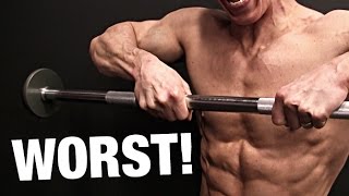 World’s Most Dangerous Exercises UPRIGHT ROWS [upl. by Maharba]