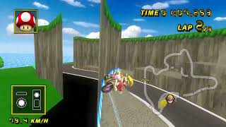 Mario Kart Wii CTGP Classic  Hillside Circuit Staff Ghost 158293 [upl. by Unders700]