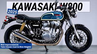 2025 New Kawasaki W800 New Improvements Take Classic Cool to New Heights [upl. by Eylrac]