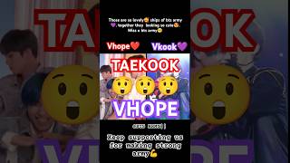 Taekook ❤ and Vhope💜 BTS😍 taekook vhope btsarmy [upl. by Waylan929]