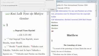 Paratext 75 new features Bible module part 1 [upl. by Boor318]