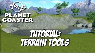 Planet Coaster Tutorial Terrain Tools [upl. by Adnowal326]