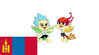 Mascot from Asia mascotverse mascots asia olympicmascots paralympicmascots [upl. by Lally]