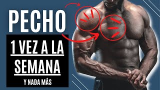 RUTINA PECHO  Entrena Una Vez a la Semana Hombros Pecho y Tríceps💪 [upl. by Ernestine]