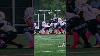 Pikesville Wildcats vs East Howard Jaguars shorts youthfootball [upl. by Eerak]