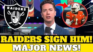 🔥BOMB THIS CHANGES EVERYTHING THE RAIDERS SIMPLY FOUND GOLD IN THIS TRADE RAIDERS NEWS [upl. by Anesor]