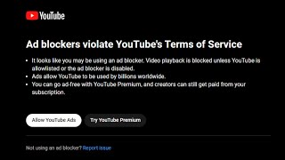 How to bypass youtubes adblock blocker [upl. by Nitsrik]