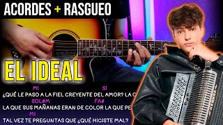 El Ideal Jorge Cuellar  Tutorial Acordes I Rasgueo 🎸Guitarra [upl. by Mcgurn]