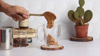 BISCOFF LATTE  LOTUS BISCOFF LATTE RECIPE  BISCOFF COFFEE RECIPE  COUNTRY BEAN COFFEE [upl. by Ronal593]