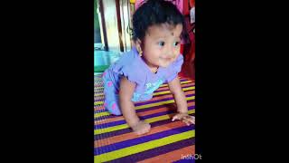 Arna first ambegalu ❤️🥰 23102024 cutebaby babygirl viralvideo shorts [upl. by Annoiek869]