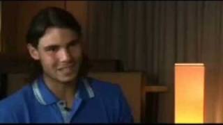 Rafael Nadal  BBC Interview 2008 13 [upl. by Manda]