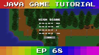 Java Game Tutorial Ep 68  Persisted High Score [upl. by Anwahsit]