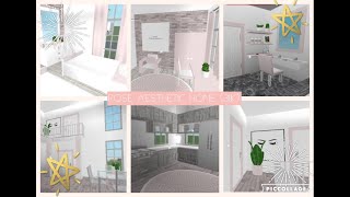 Welcome To Bloxburg Rose Aesthetic House Build 31k [upl. by Leonerd948]